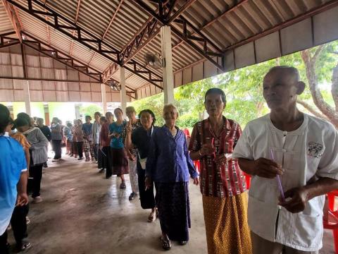โครงการส่งเสริมการออกกำลังกาย"สูงอายุฝึกสมองเพื่อสุขภาพ ขยับกาย สบายชีวา"
