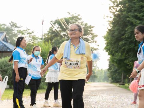 โครงการส่งเสริมการออกกำลังกาย เดิน-วิ่ง เพื่อสุขภาพของประชาชน