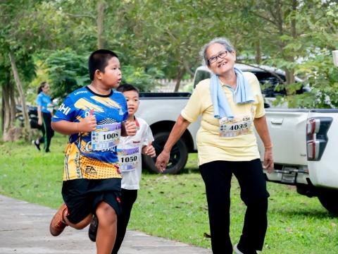 โครงการส่งเสริมการออกกำลังกาย เดิน-วิ่ง เพื่อสุขภาพของประชาชน