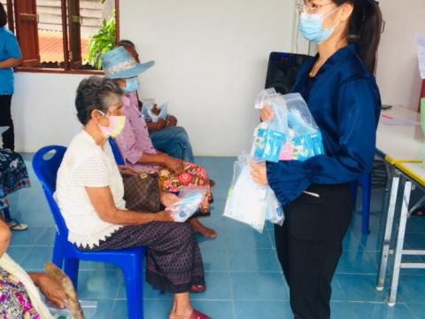 โครงการเยี่ยมถึงเรือน เยือนถึงใจ และเสริมสร้างพลังใจของผู้สูงอาย
