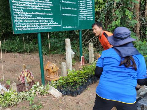 โครงการปลูกต้นไม้เพื่อผืนป่า เพื่อเฉลิมพระเกียรติเนื่องในวันแม่แ