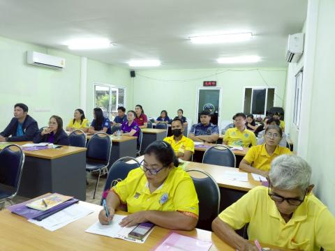 โครงการอบรมให้ความรู้เกี่ยวกับระเบียบ กฎหมายฯ ประจำปีงบประมาณ 2568