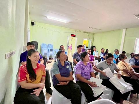 โครงการอบรมปฐมพยาบาลและการช่วยเหลือชีวิตขั้นพื้นฐาน ประจำปีงบประมาณ 2568