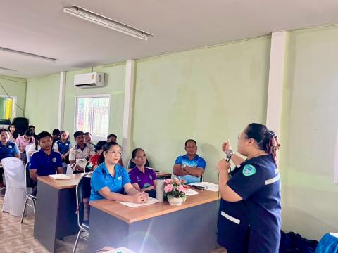 โครงการอบรมปฐมพยาบาลและการช่วยเหลือชีวิตขั้นพื้นฐาน ประจำปีงบประมาณ 2568