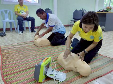 โครงการอบรมปฐมพยาบาลและการช่วยเหลือชีวิตขั้นพื้นฐาน ประจำปีงบประมาณ 2568