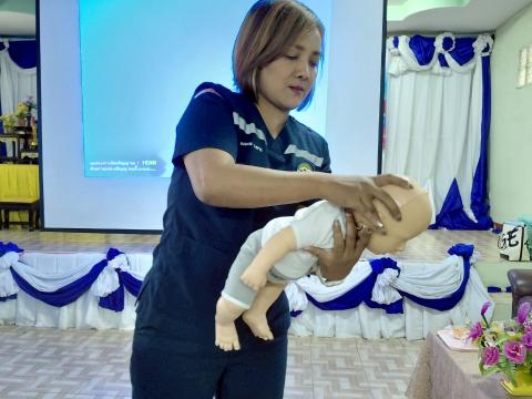 โครงการอบรมปฐมพยาบาลและการช่วยเหลือชีวิตขั้นพื้นฐาน ประจำปีงบประมาณ 2568