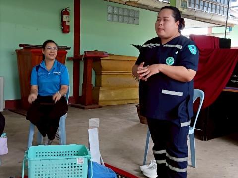 โครงการอบรมปฐมพยาบาลและการช่วยเหลือชีวิตขั้นพื้นฐาน ประจำปีงบประมาณ 2568