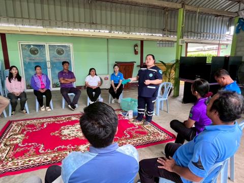 โครงการอบรมปฐมพยาบาลและการช่วยเหลือชีวิตขั้นพื้นฐาน ประจำปีงบประมาณ 2568