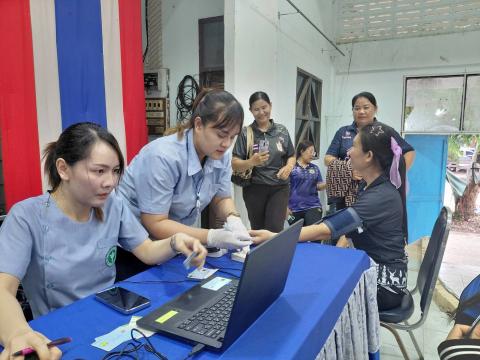 วันที่ 27 พฤษภาคม 2569 เข้าร่วมกิจกรรมคัดกรองโรคไวรัสตับอักเสบบีและซี