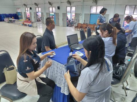 วันที่ 27 พฤษภาคม 2569 เข้าร่วมกิจกรรมคัดกรองโรคไวรัสตับอักเสบบีและซี