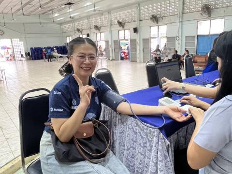 วันที่ 27 พฤษภาคม 2569 เข้าร่วมกิจกรรมคัดกรองโรคไวรัสตับอักเสบบีและซี