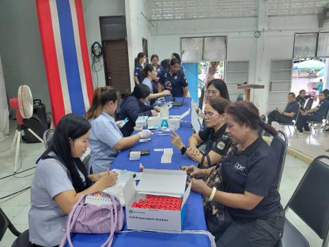 วันที่ 27 พฤษภาคม 2569 เข้าร่วมกิจกรรมคัดกรองโรคไวรัสตับอักเสบบีและซี