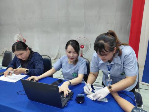 วันที่ 27 พฤษภาคม 2569 เข้าร่วมกิจกรรมคัดกรองโรคไวรัสตับอักเสบบีและซี