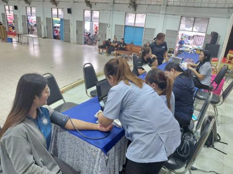 วันที่ 27 พฤษภาคม 2569 เข้าร่วมกิจกรรมคัดกรองโรคไวรัสตับอักเสบบีและซี