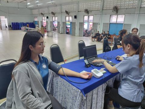 วันที่ 27 พฤษภาคม 2569 เข้าร่วมกิจกรรมคัดกรองโรคไวรัสตับอักเสบบีและซี