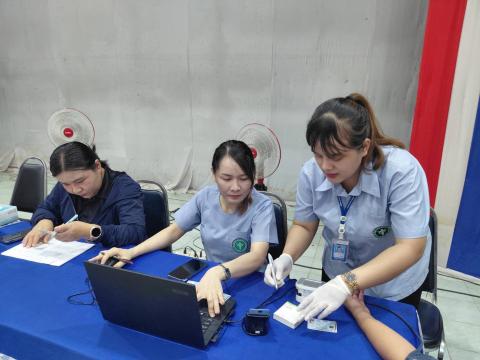 วันที่ 27 พฤษภาคม 2569 เข้าร่วมกิจกรรมคัดกรองโรคไวรัสตับอักเสบบีและซี